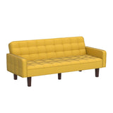 Futon Sofa Bed,Lounge Memory Foam Sleeper Couch Room,Convertible Loveseat