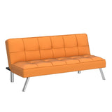 Madison Modern Futon Sofa Bed - Compact Design for Small Spaces - Convertible Futon