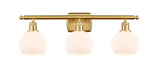 516-3W-SG-G121-6 Three Light Bath Vanity from Ballston Collection