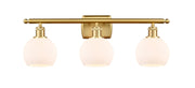 516-3W-SG-G121-6 Three Light Bath Vanity from Ballston Collection