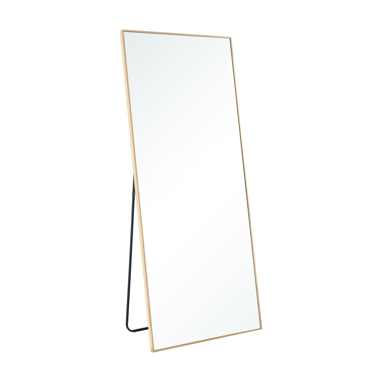 Maisie 71"x32" Modern Aluminum Mirror Full Length Mirror Free Standing Leaning/Hanging