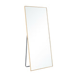 Maisie 71"x32" Modern Aluminum Mirror Full Length Mirror Free Standing Leaning/Hanging