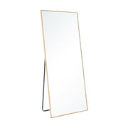 Maisie 71"x32" Modern Aluminum Mirror Full Length Mirror Free Standing Leaning/Hanging