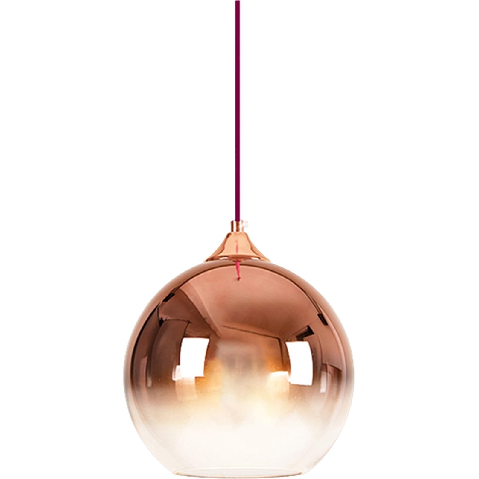 Battery Operated Pendant Light with Remote Control - Dimmable LED Ceiling Light