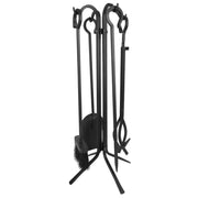 Fireplace Set, fire Tools for Fireplace Cleaning Tools Set 5-Piece Fireplace Tools Set