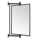 Pivot-N-View Extendable Bathroom Mirror with Tilt - 14 x 22 Inch Wall Mount