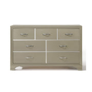 Acme Carine 7 Drawer Dresser in Champagne