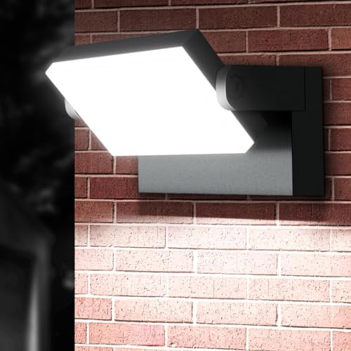 Flood Lights Outdoor - 360 Adjustable Head 60W Wall Pack Switch Control Modern