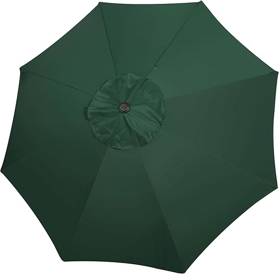 9ft Patio Umbrella Replacement Canopy, Market Umbrella Top