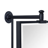 Pivot-N-View Extendable Bathroom Mirror with Tilt - 14 x 22 Inch Wall Mount