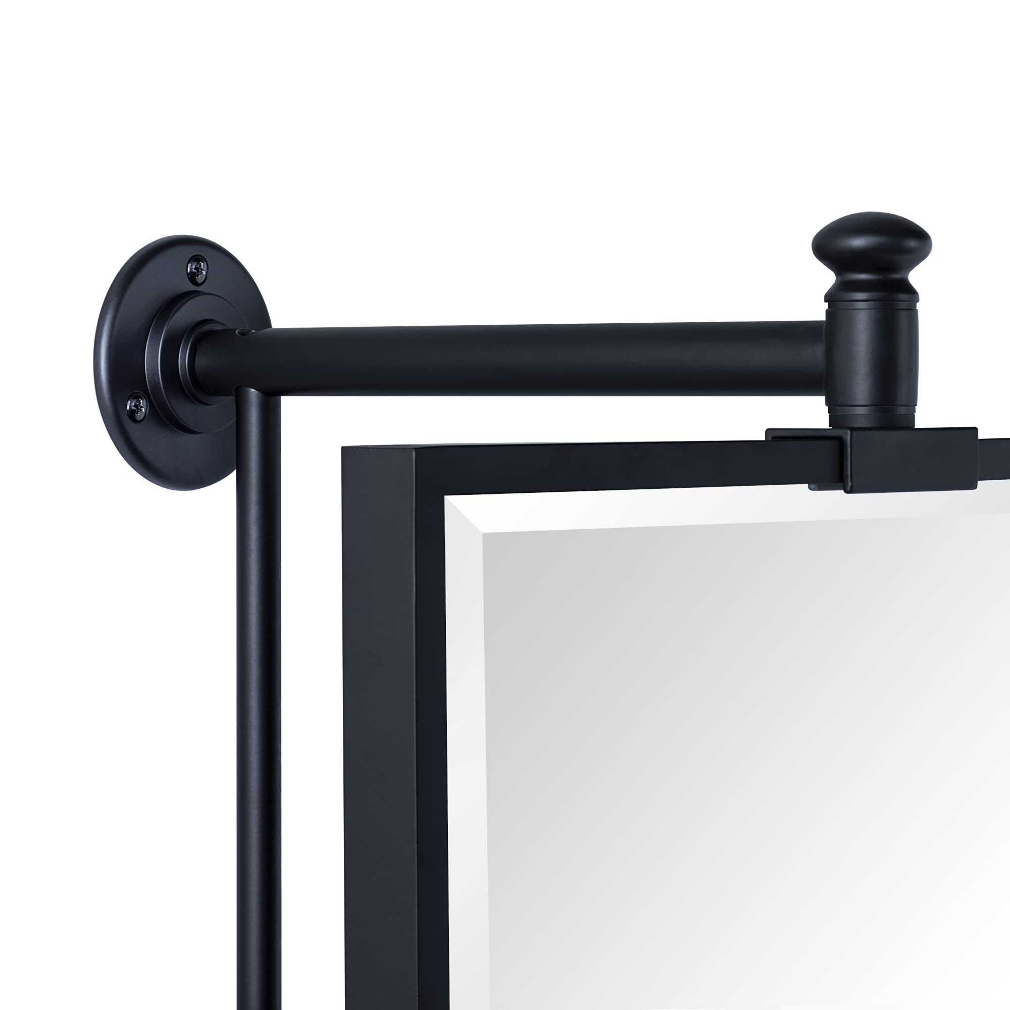 Pivot-N-View Extendable Bathroom Mirror with Tilt - 14 x 22 Inch Wall Mount