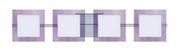 4WS-773591-LED-CR Four Light Wall Sconce from Alex Collection