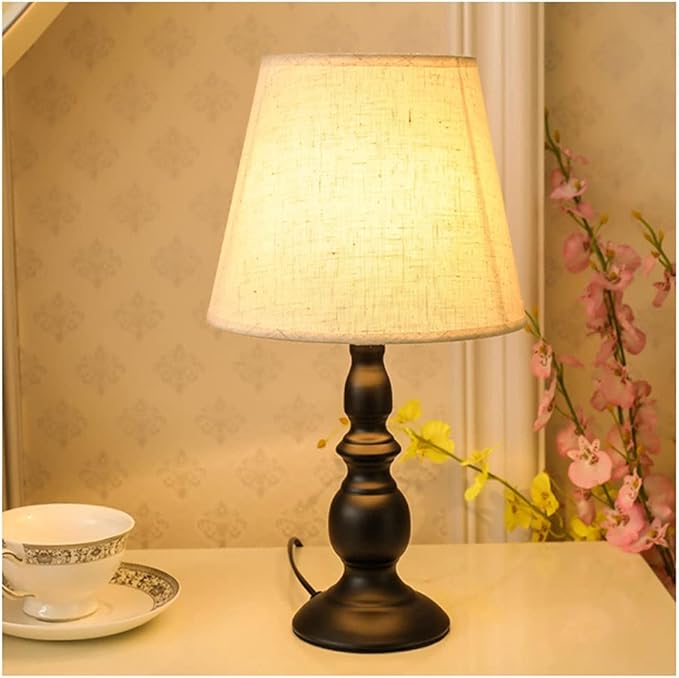 Bedside Table lamp Simple Table Lamp Modern Style Bedside Table Lamp Fabric