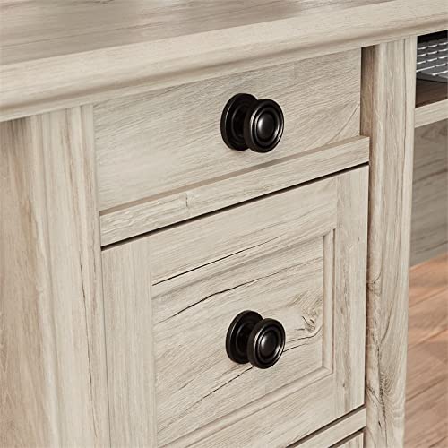 3-Piece L-Shaped Desk Set with Hutch & File Cabinet
