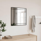 Wall Mirror in Black-  Square Design