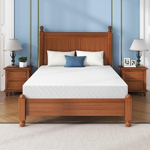 6 Inch Twin Size Memory Foam Mattress, Mattresses in a Box, Breathable Removable