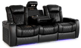 Home Theater Seating | Premium Top Grain Italian Nappa 11000 Leather, Power Headrest,