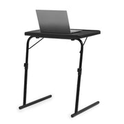 Folidng TV Tray Portable Small Folding Table 6 Height Adjustable & 3 Tilt Angle Adjustable