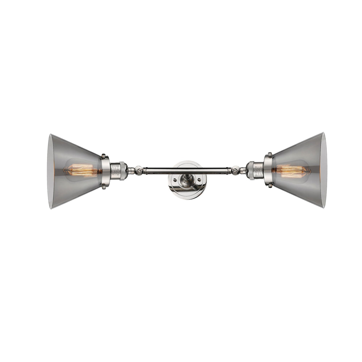 Innovations 208-BAB-G43 2 Light Bathroom Fixture, Black Antique Brass