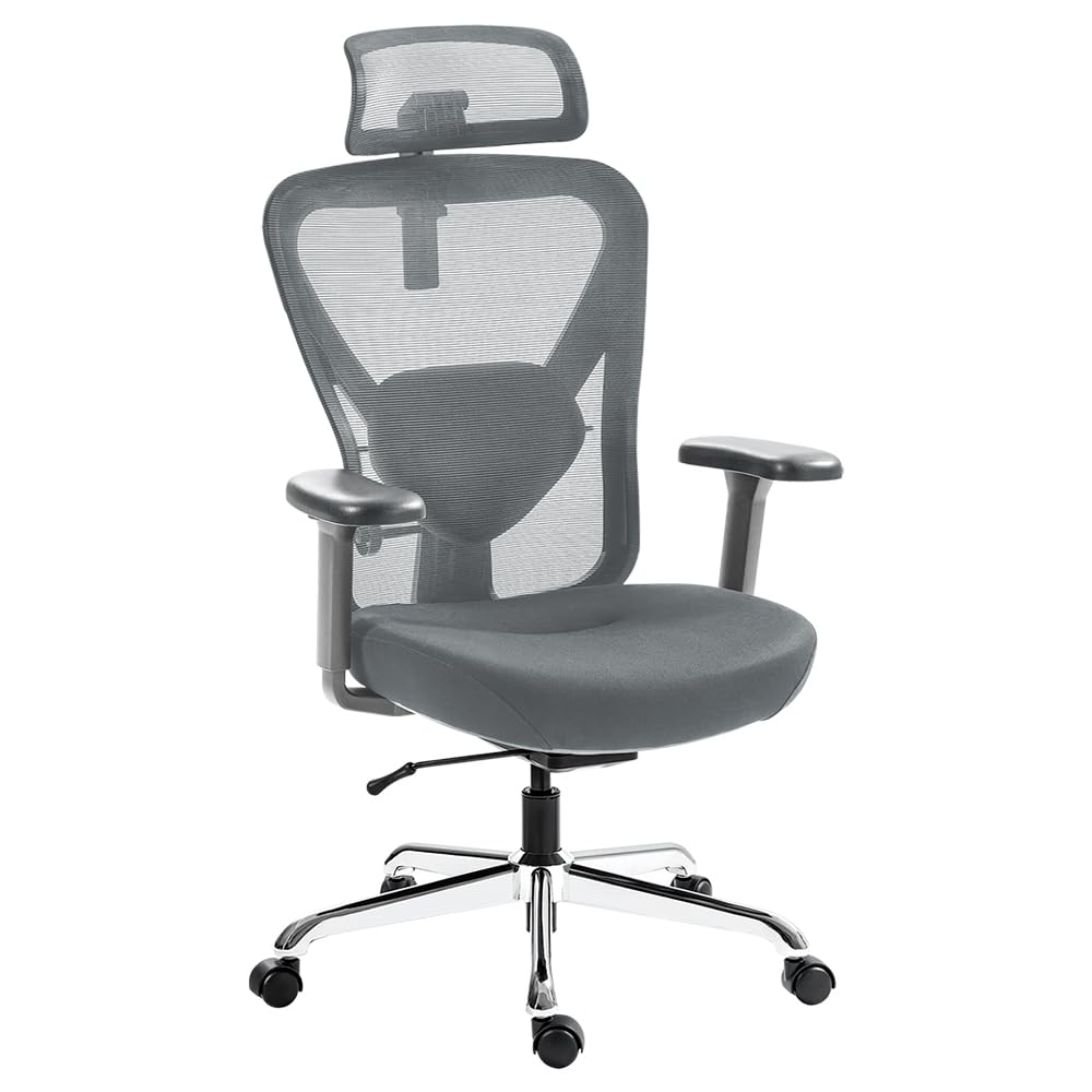 Q1 Ergonomic Office Chair with Back Support - Adjustable Home Office Desk Chair