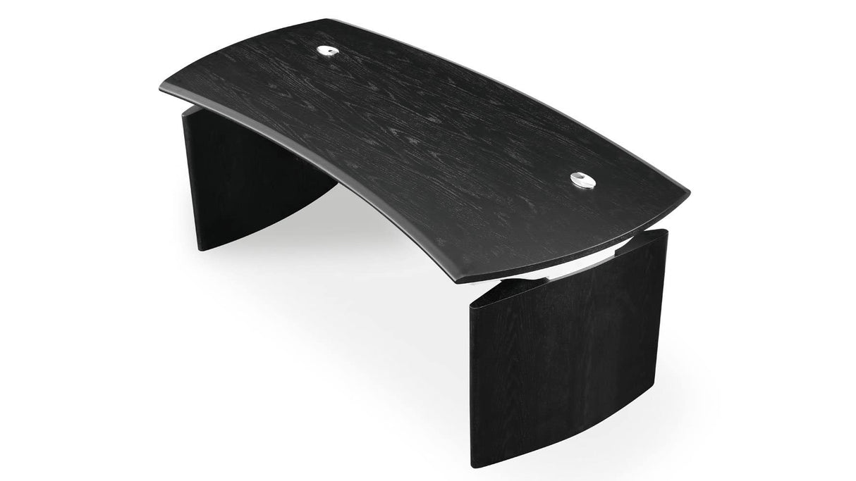 Harrison Black Oak Executive Desk