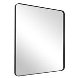 Black Bathroom Mirror, Bathroom Vanity Wall Mounted Mirror