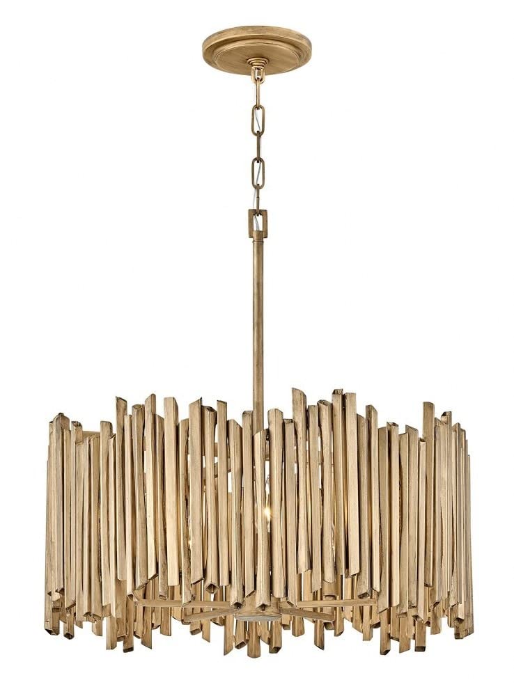 Roca 30025BNG Medium Drum Chandelier - from The Lisa McDennon Collection,