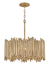 Roca 30025BNG Medium Drum Chandelier - from The Lisa McDennon Collection,