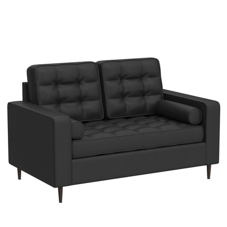 Lynnwood Upholstered Loveseat - Living Room Office or Bedroom - Mid-Century Modern Design Furniture -