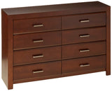 Oberreit Wood 8-Drawers Bedroom Dresser