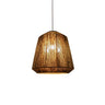BAICXT Bohemian Studio Pendant Light Hand-Woven Hemp Rope Hanging Lamp for Farmhouse Dining Room Chandeliers Rustic Bar Front Desk Living Room Bedroom Loft Decor Lighting Fixture (E27 Lampholder)