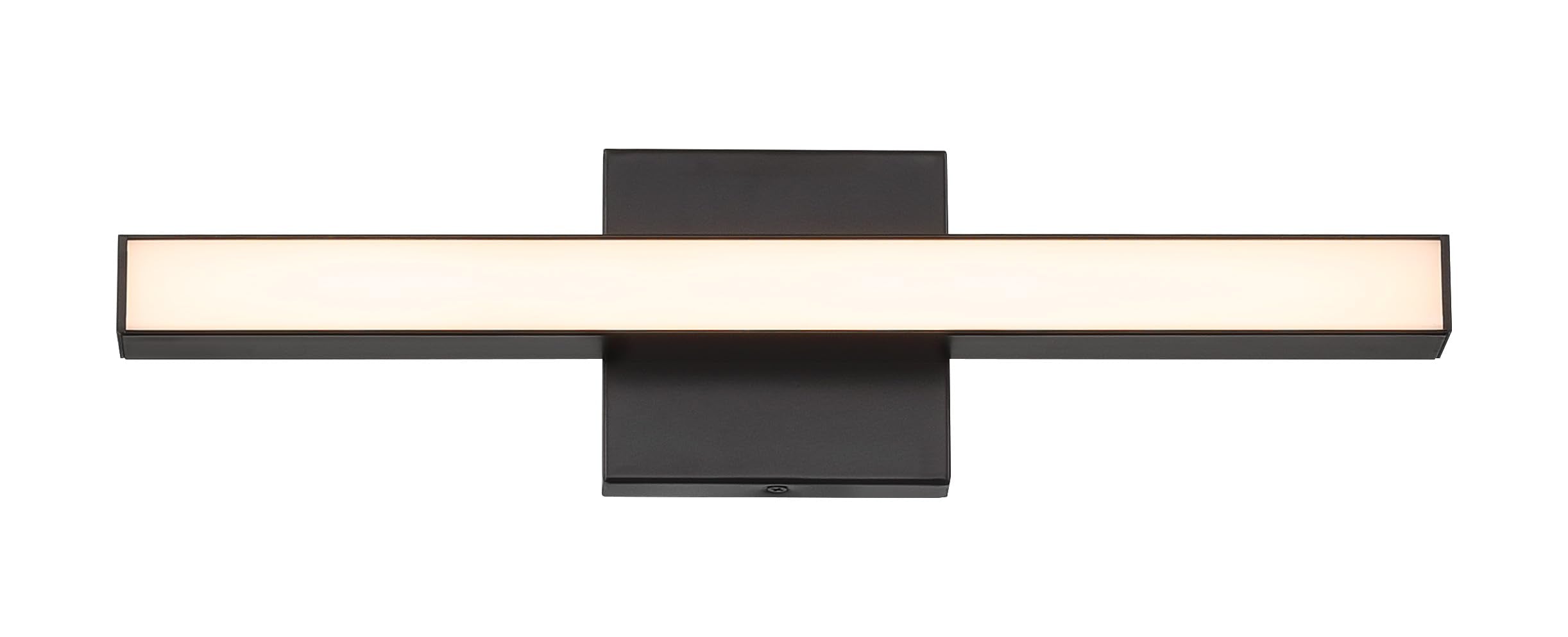 LumoLite 18W Flat Black Integrated LED Vanity Light