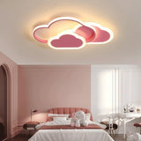 Cloud Ceiling Light with Remote Control - Dimmable LED Fixture for Kids Room