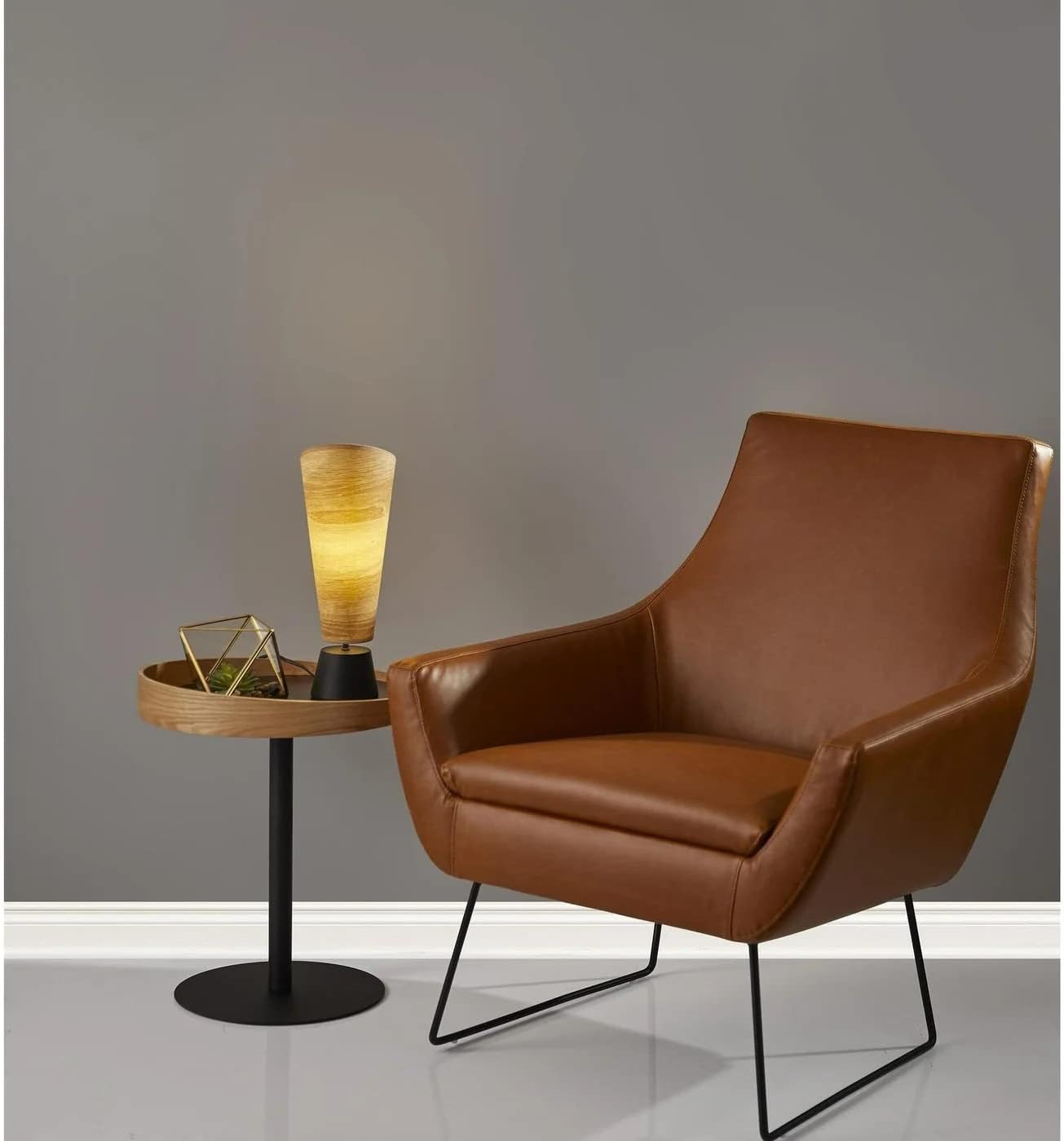 WK2310-12 Crater End Table, Natural