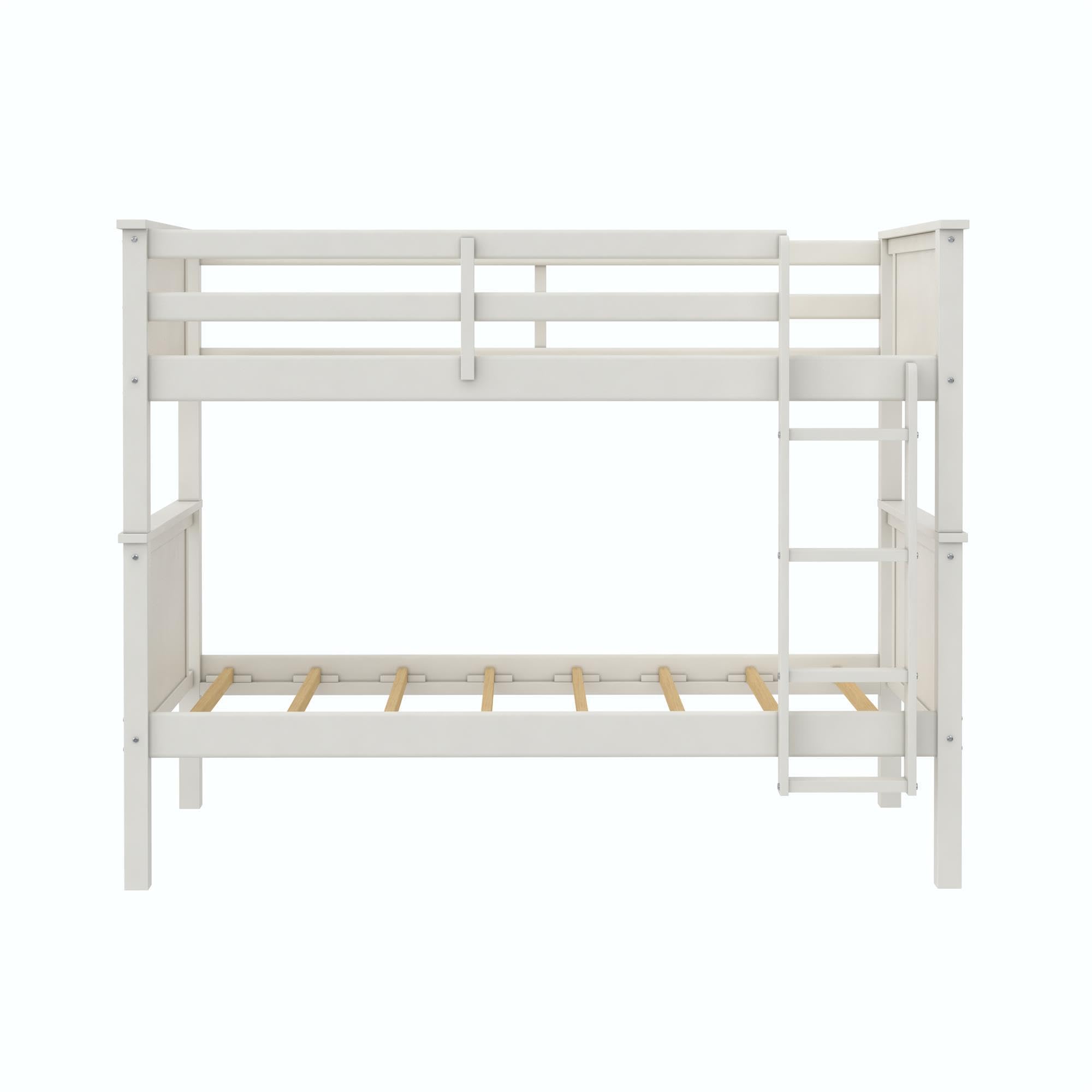 Bailen Convertible Solid Wood Bunk Bed, Stackable