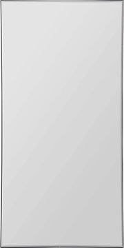 Mads Framed Rectangular Wall Mirror - Black