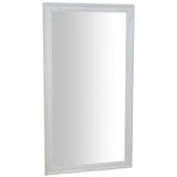 Vertical / Horizontal Antiqued White Finish W72xDP3xH132