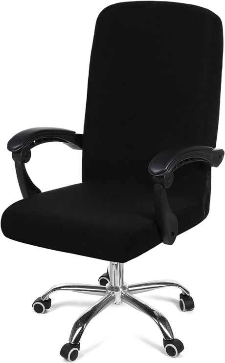 Stretch Printed Computer Office Chair Covers, Soft Fit Universal Desk Rotating Chair