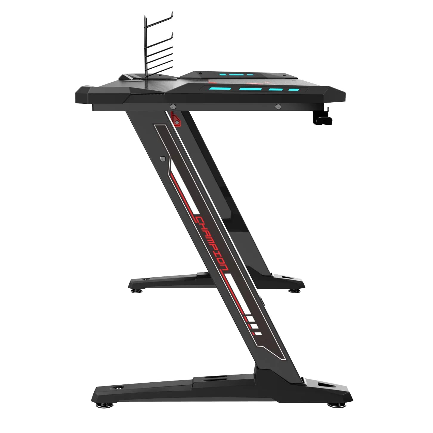 Z1-S Pro Gaming Desk 44.5" Z Shaped Home Office PC Computer Desks Gamer