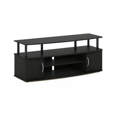 JAYA Large Entertainment Stand for TV Up to 55 Inch, Blackwood