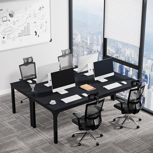 6.5 FT Conference Room Table, 78.74" W x 27.56" D Large Office Conference Table