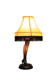 Famous Leg Lamp with Fringed Shade - 20 Inch Christmas Décor