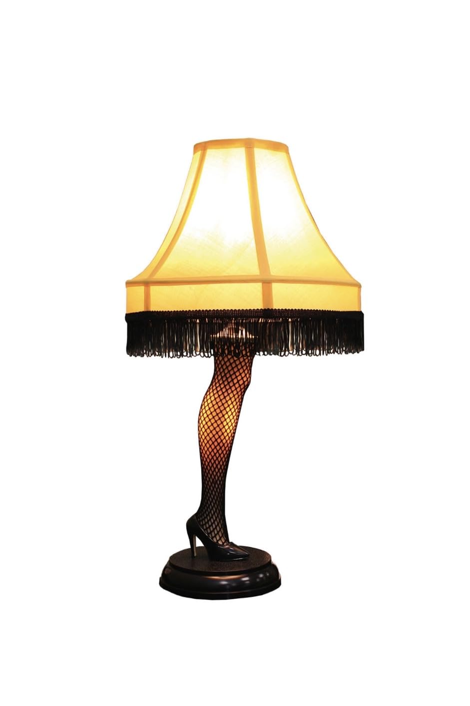 Famous Leg Lamp with Fringed Shade - 20 Inch Christmas Décor