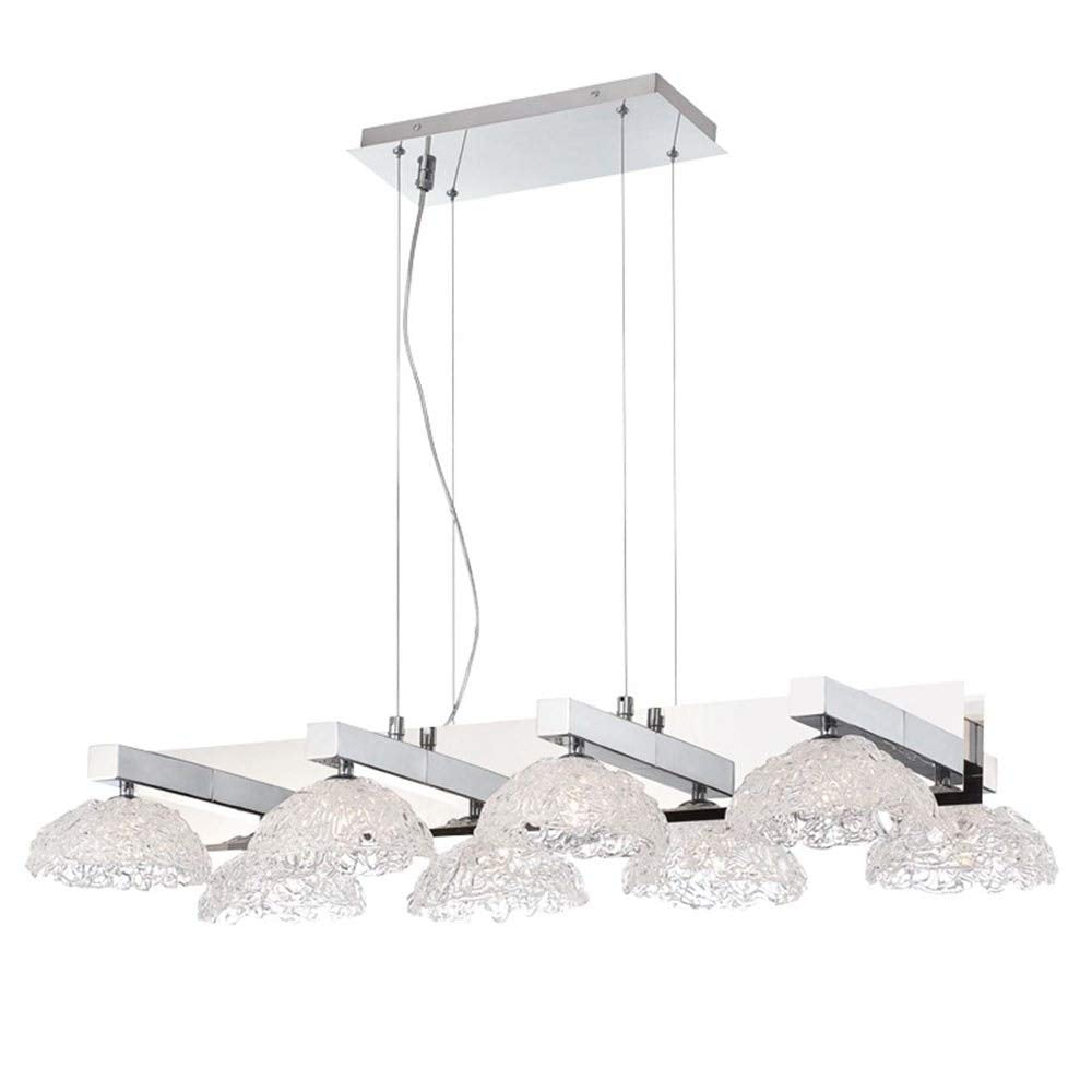 28138-013 Caramico Hand Crafted Drizzled Glass Chandelier