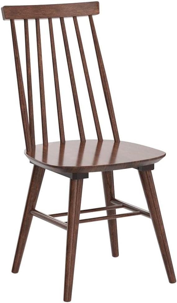 Dining Chairs Set of 2, Wood Dining Room Slat Back Kitchen Windsor Chairs