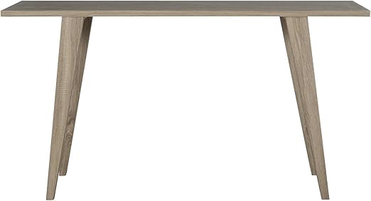Home Collection Manny Mid-Century White Lacquer Console Table