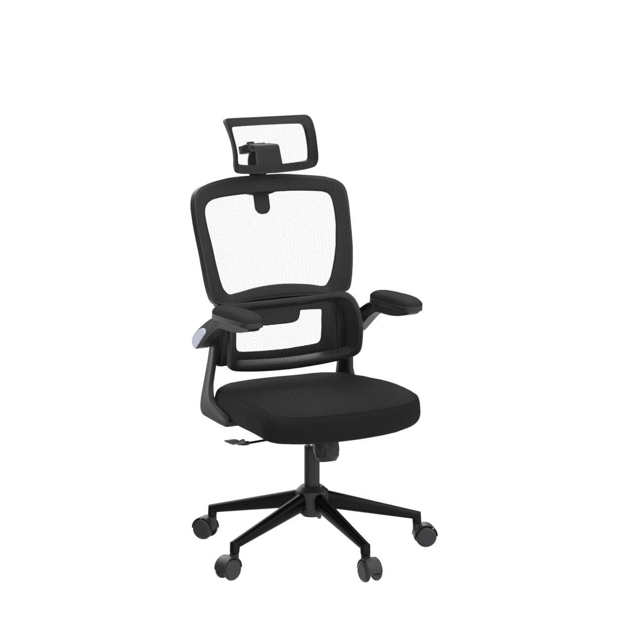 Ergonomic Office Desk Chair - Breathable Mesh High Back Computer Chair with Flip-Up