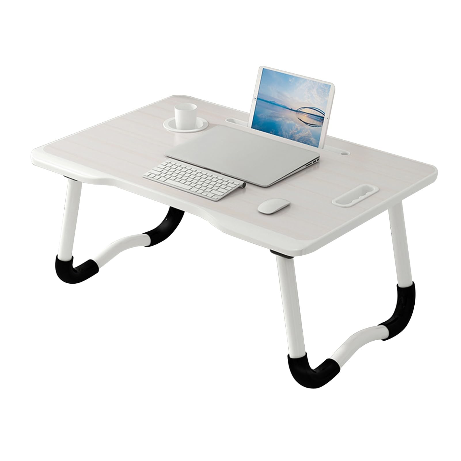 Modern Movable Computer Desk, Learning Reading Small Table Lazy People