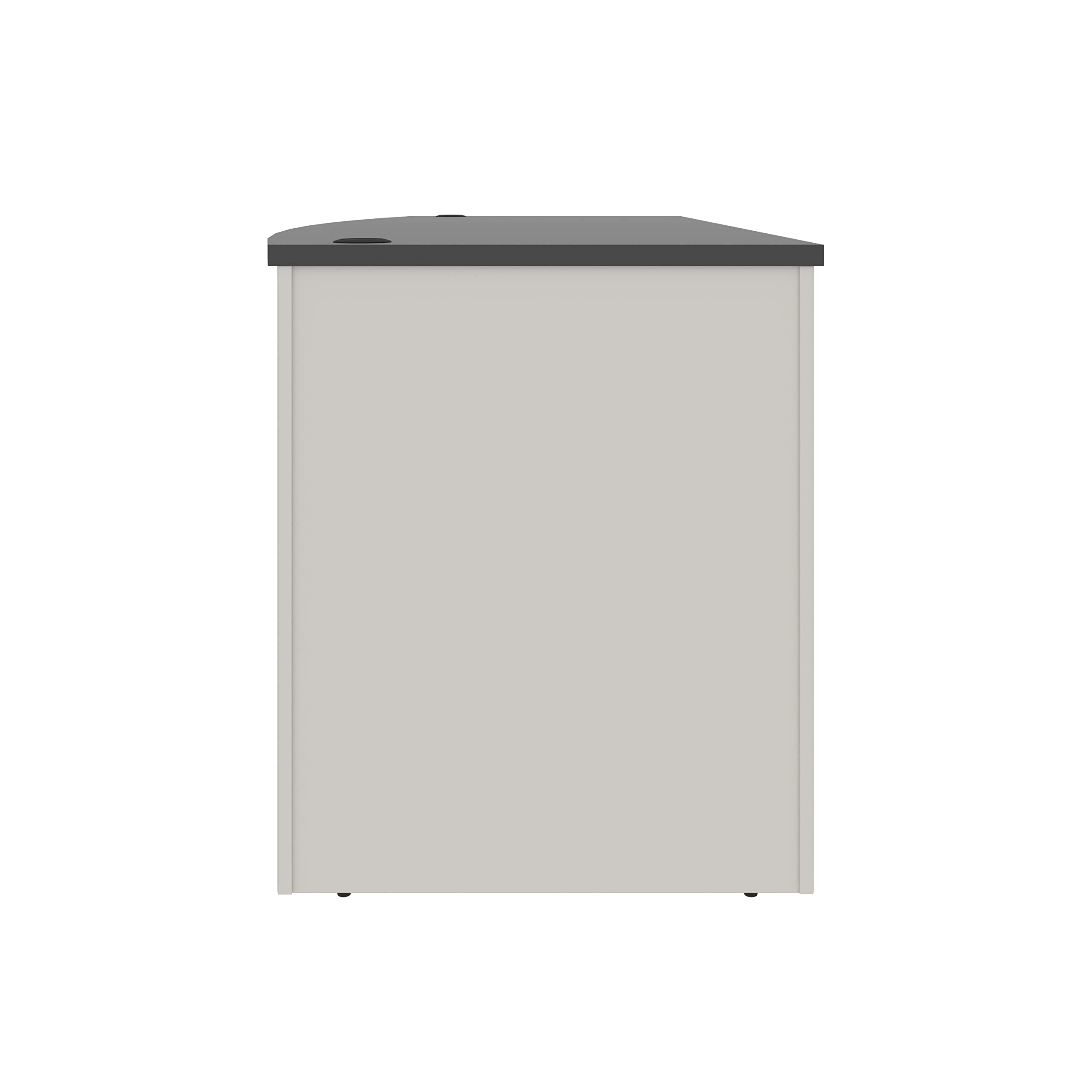 Connexion Executive Desk, 72W, Slate & Sandstone