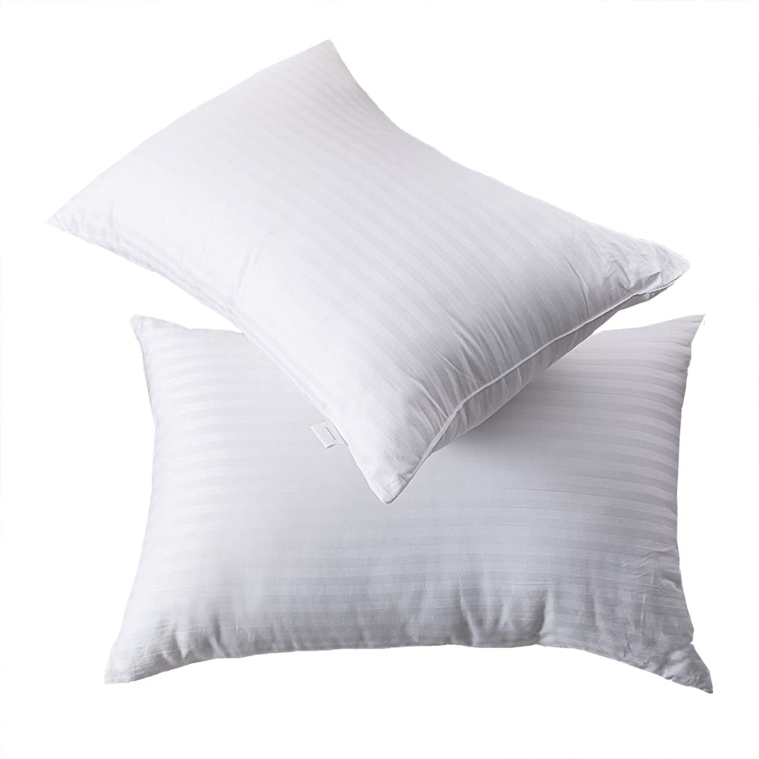 Bed Pillows for Sleeping: Queen Size Microfiber Pillows 2 Pack - Ultra Soft Breathable